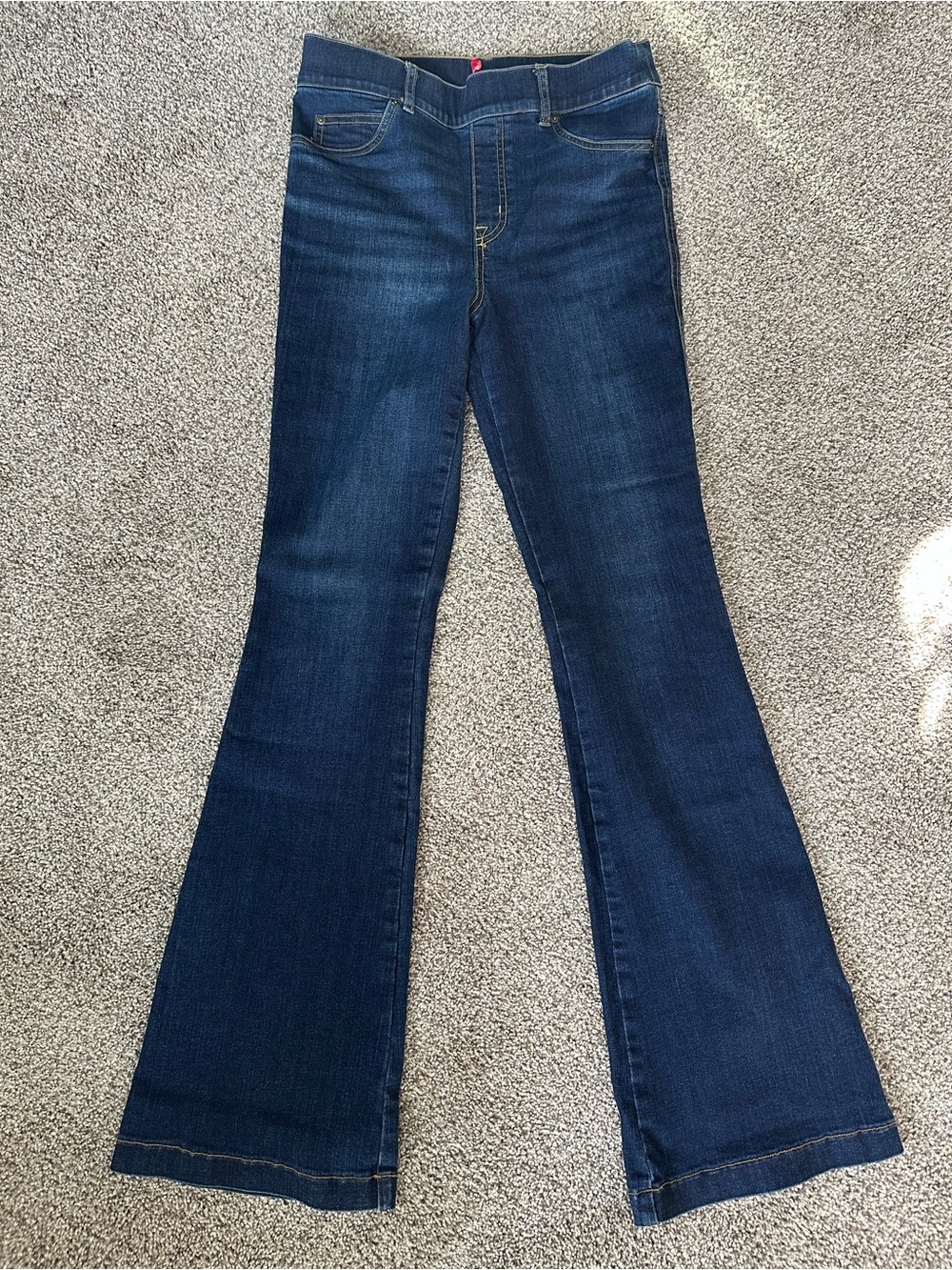 SPANX Indigo Flare Jeans Size M
